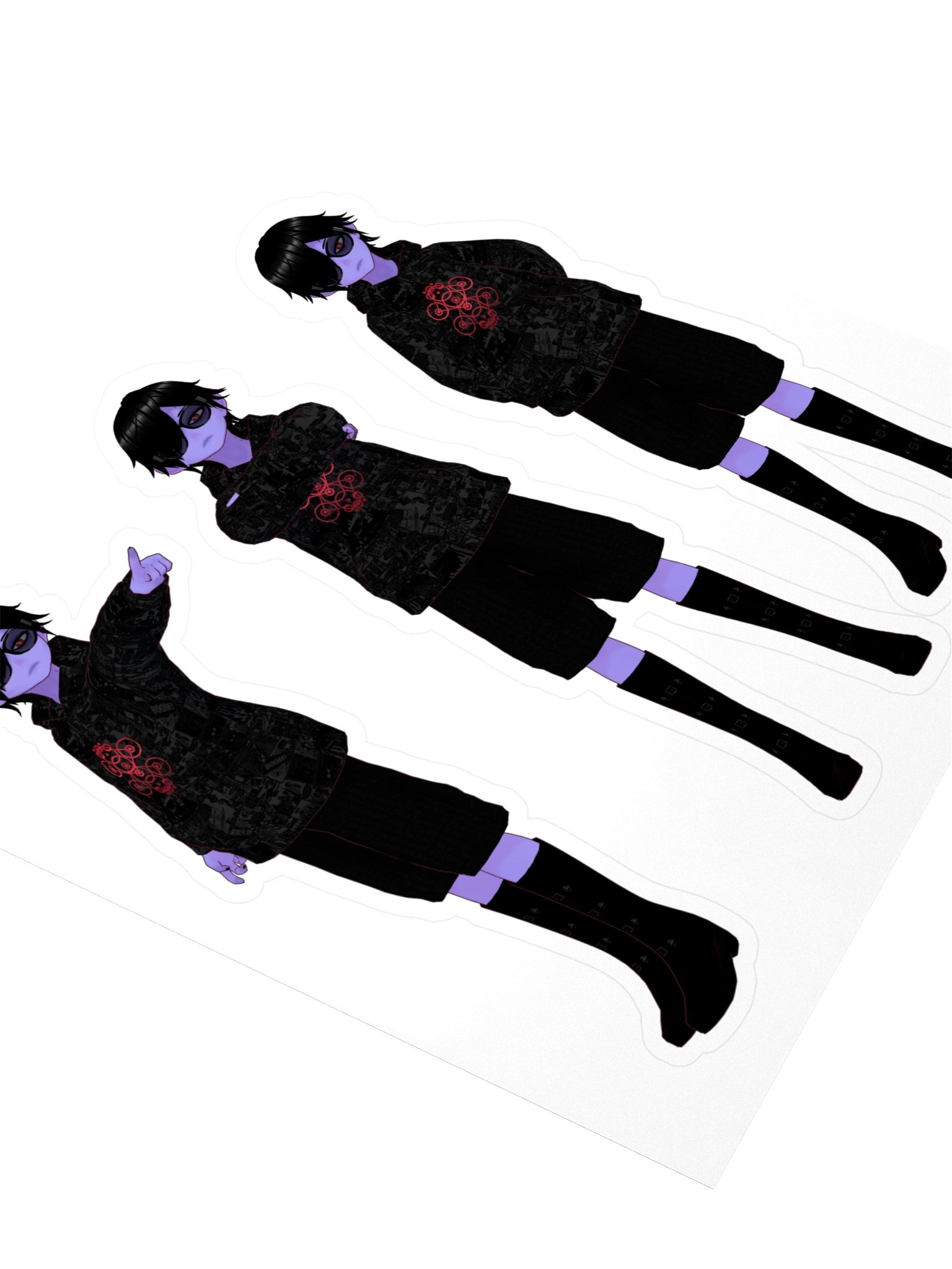 Steve the Vampire Sticker Sheet #2 product image (3)
