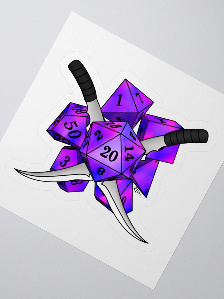 Bi Pride Dice Design product image (6)