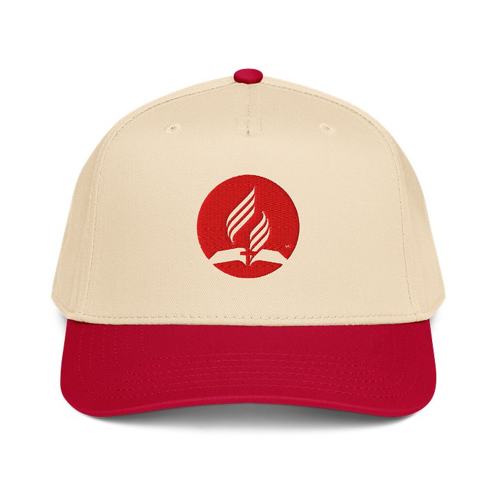 Embroidered SDA Cap Red product image (1)