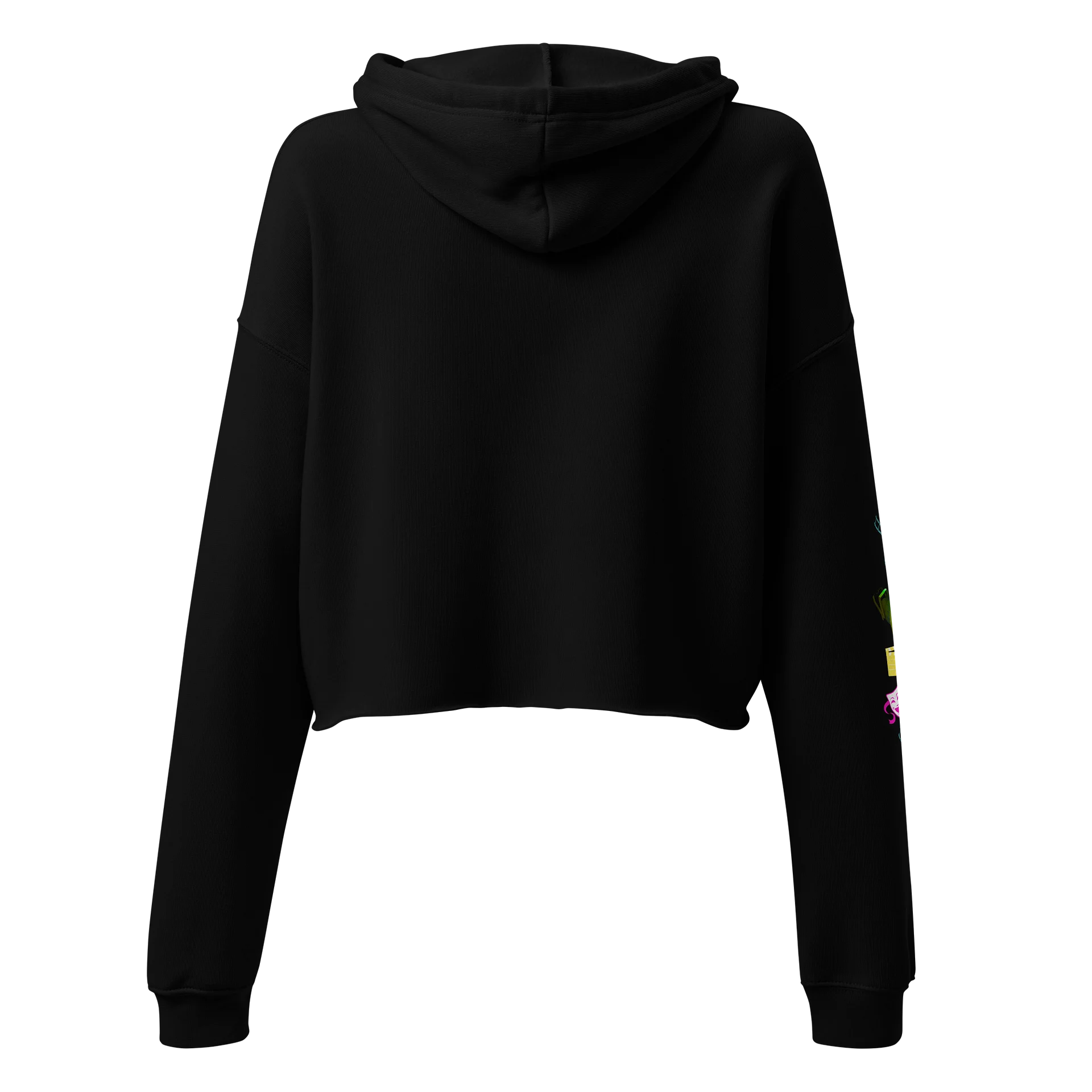 Distorted Rebels Crop Hoodie product image (4)
