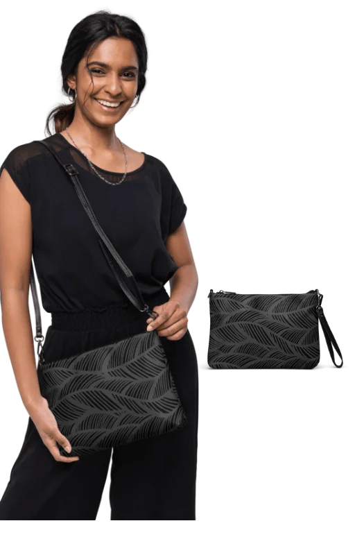 Ethereal Leaves All-Over Crossbody Bag product image (2)