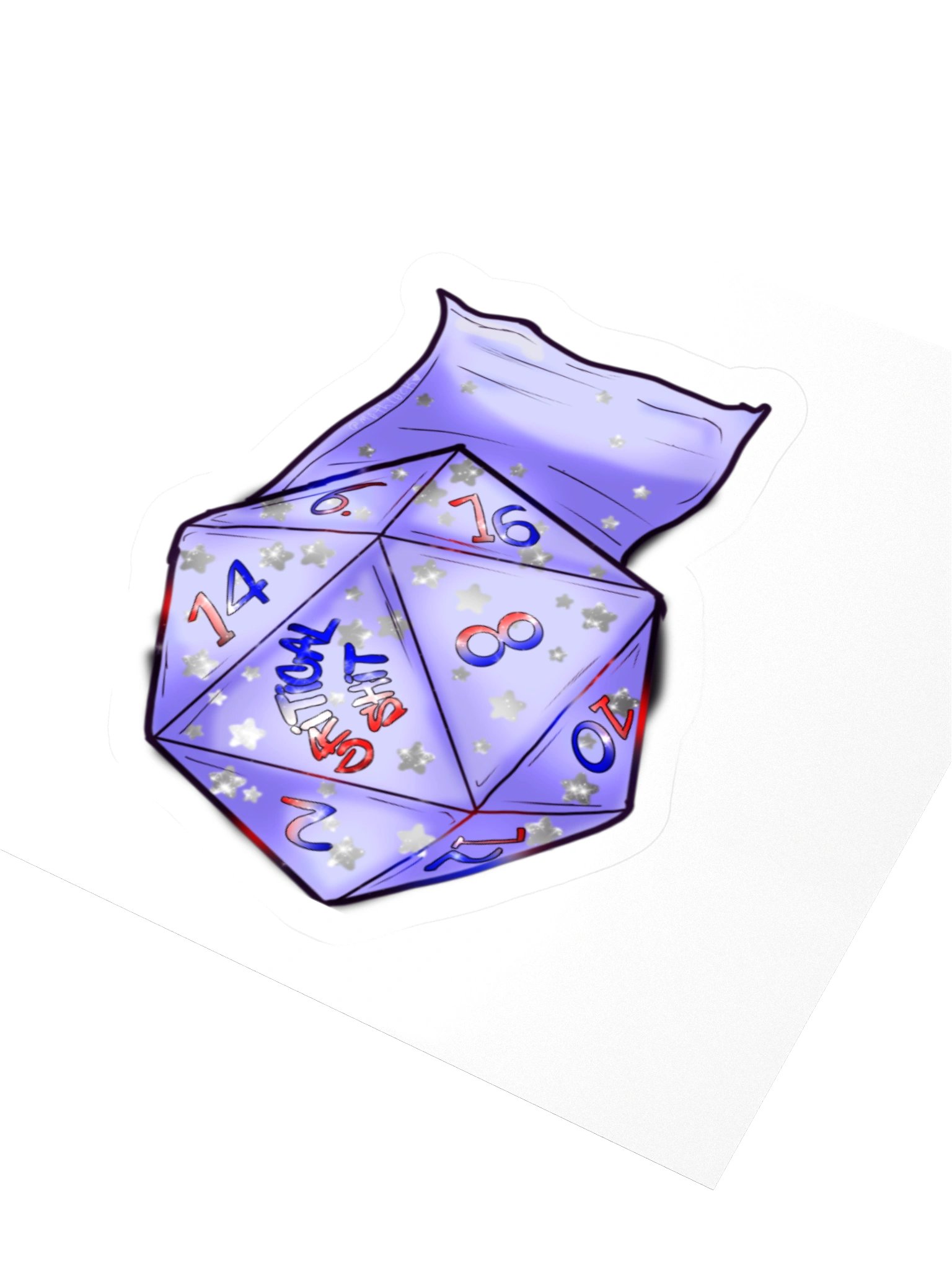 Critical Shit Sticker product image (3)