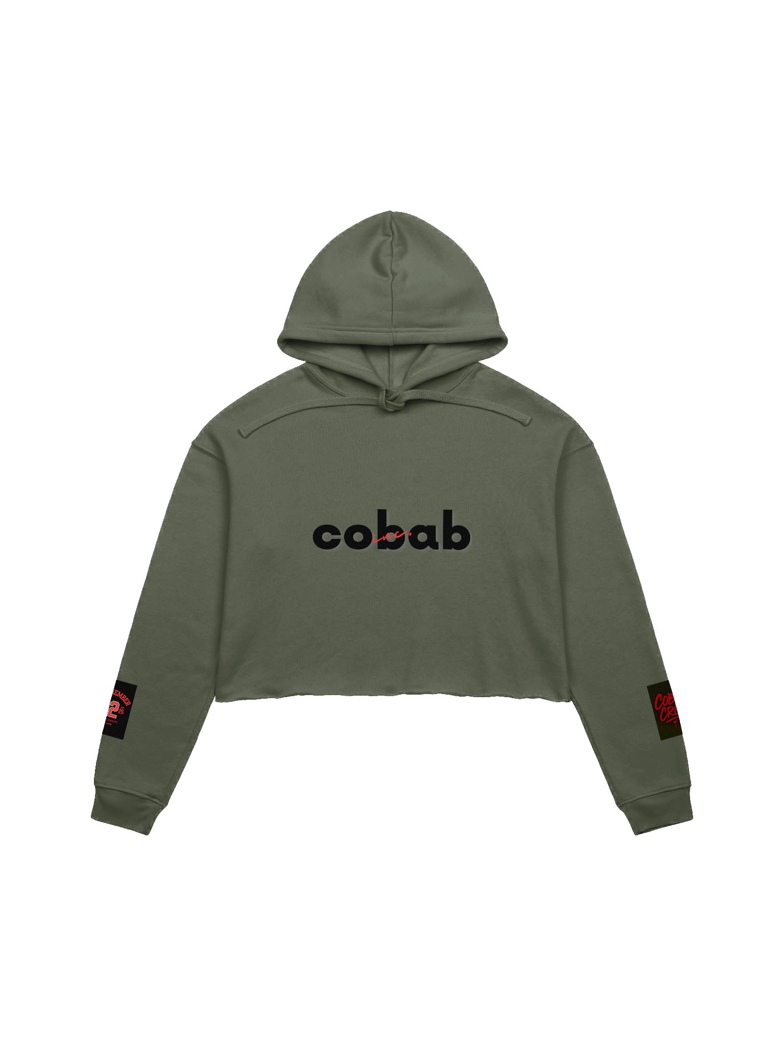 Cobby Crew Crop Hoodie product image (8)