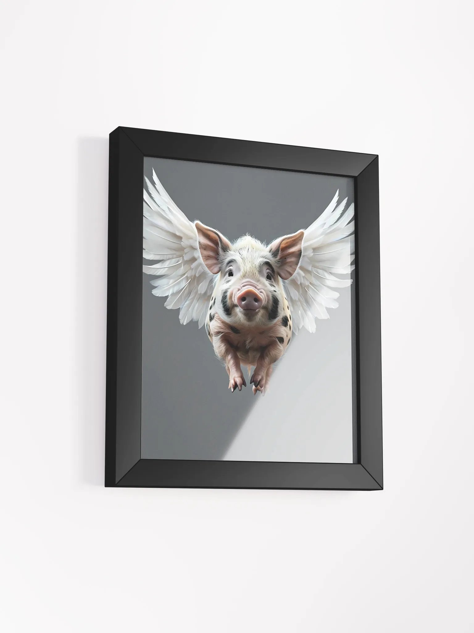 Flying Pig Framed Matte Poster product image (3)