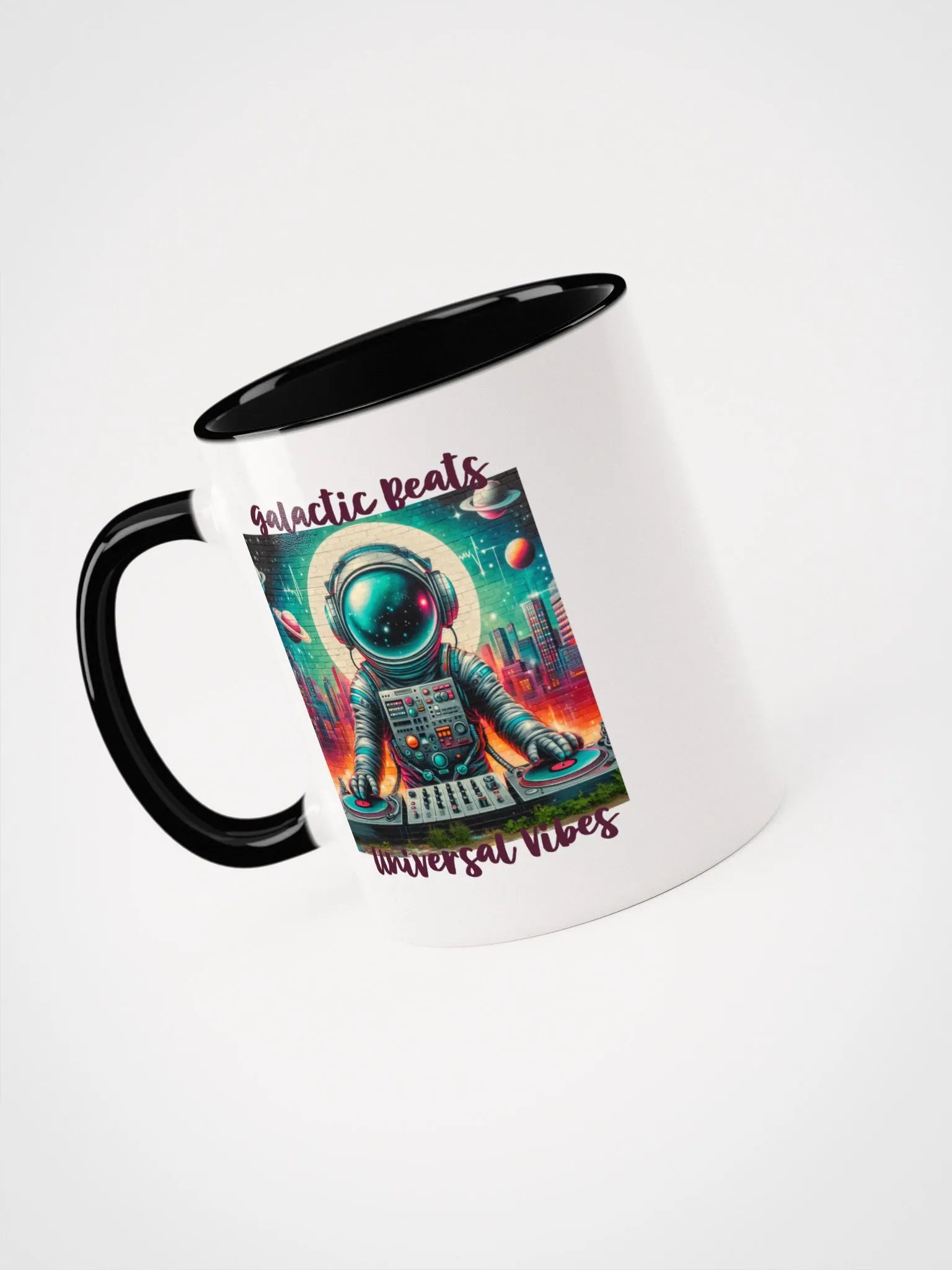 DJ Astronaut Mug Black product image (3)