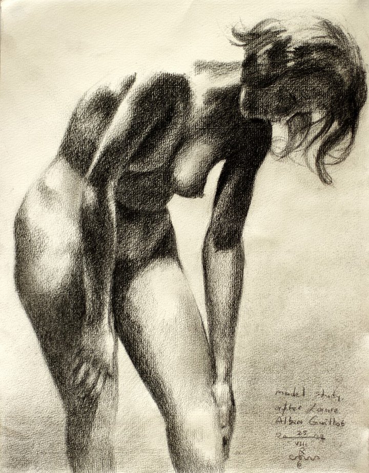 Model Study, after Laure Albin Guillot - 25-08-22 product image (1)
