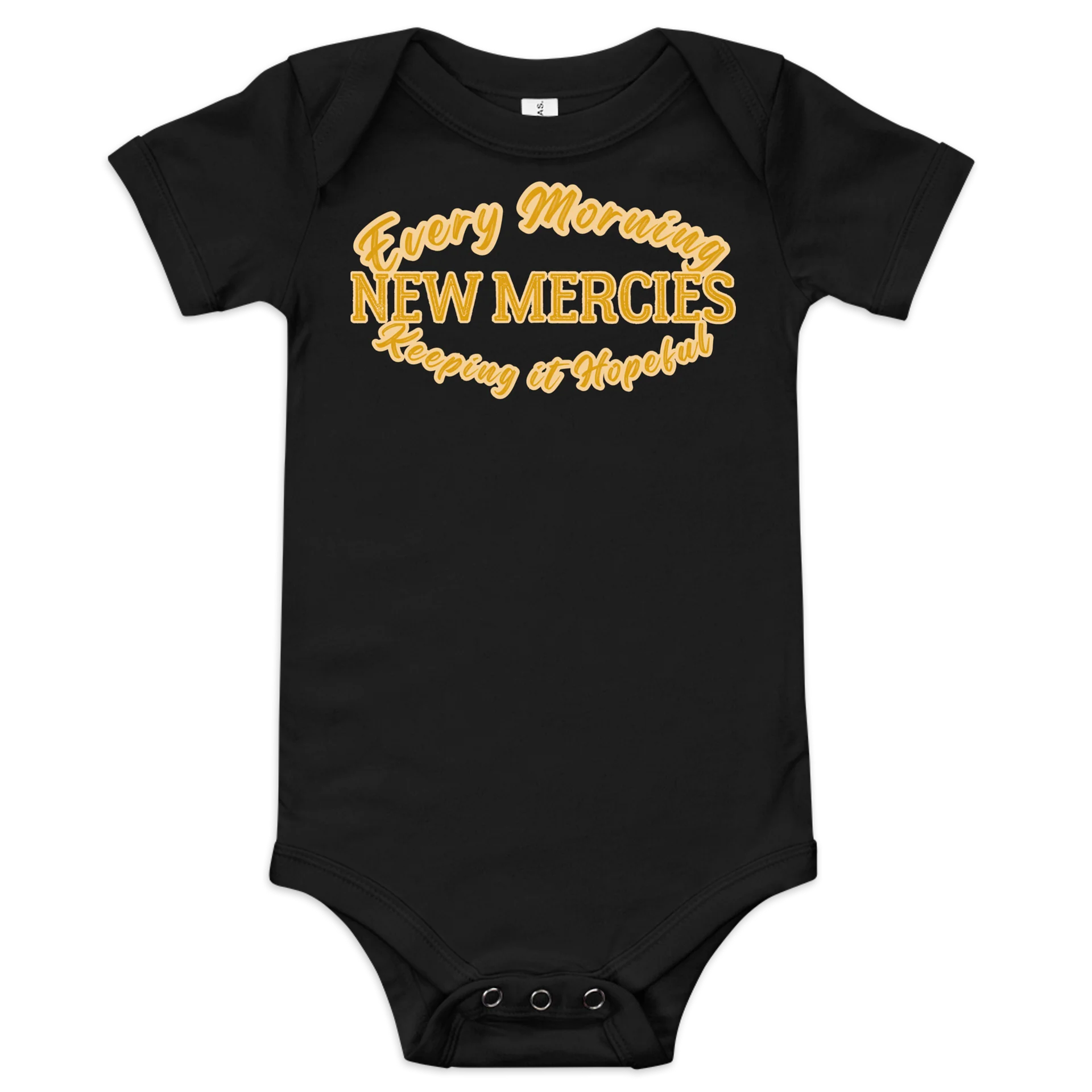Every Morning New Mercies Baby One-Piece product image (3)