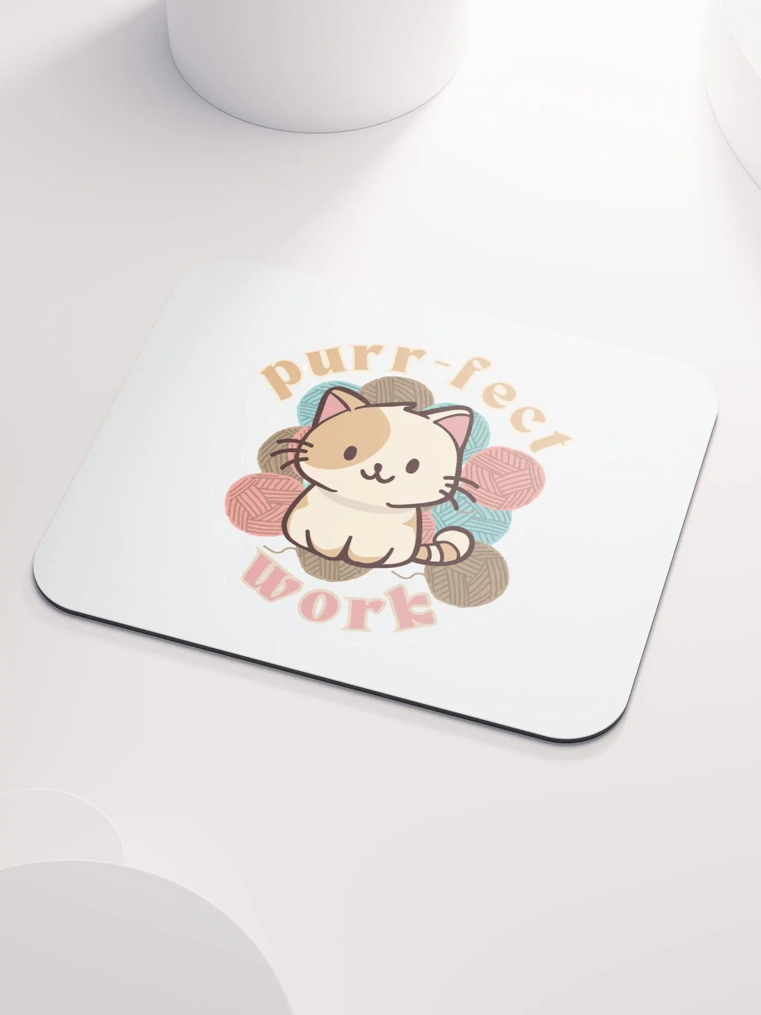 Purr-fect Workspace Mouse Pad product image (3)
