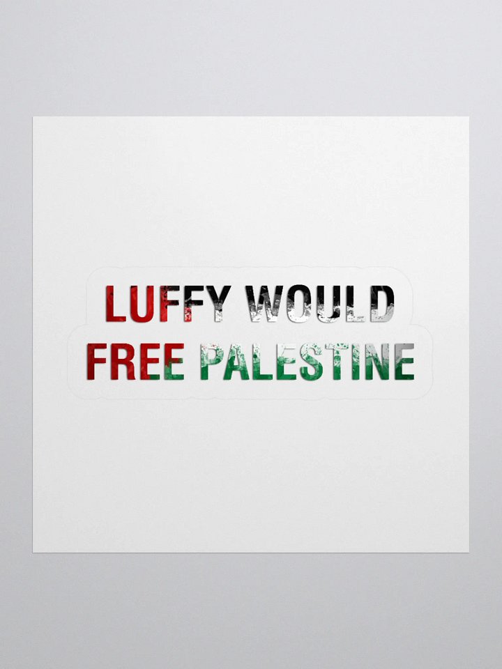 Luffy Would Free Palestine product image (2)