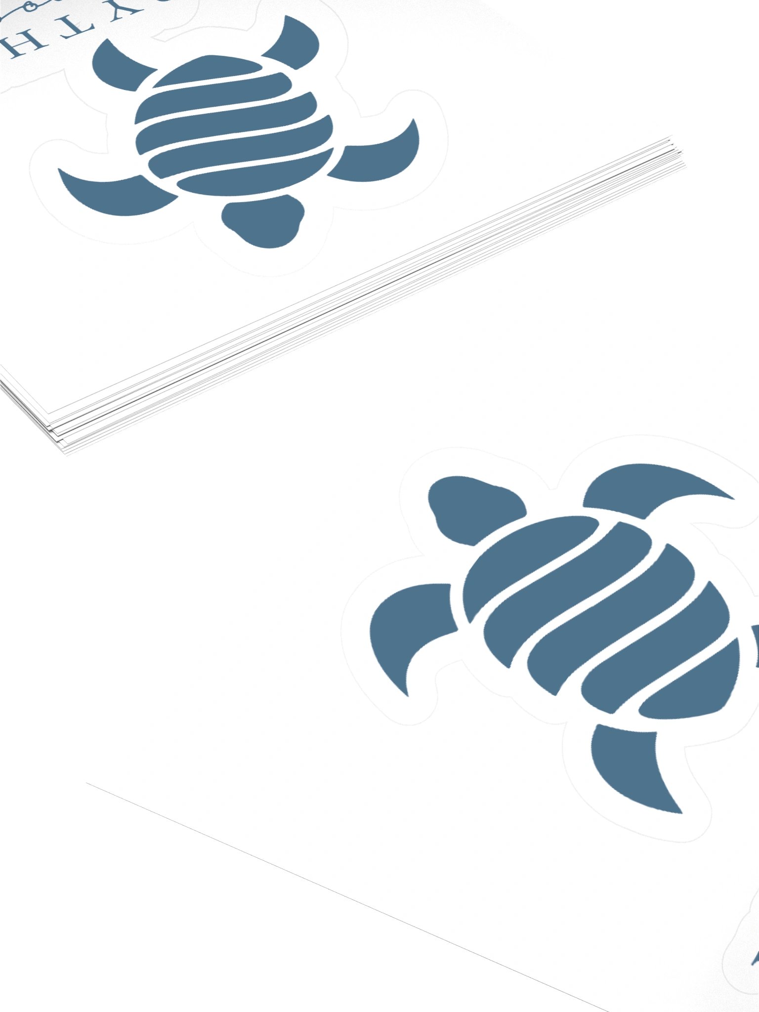 Sea Turtle Kiss Cut Stickers product image (4)