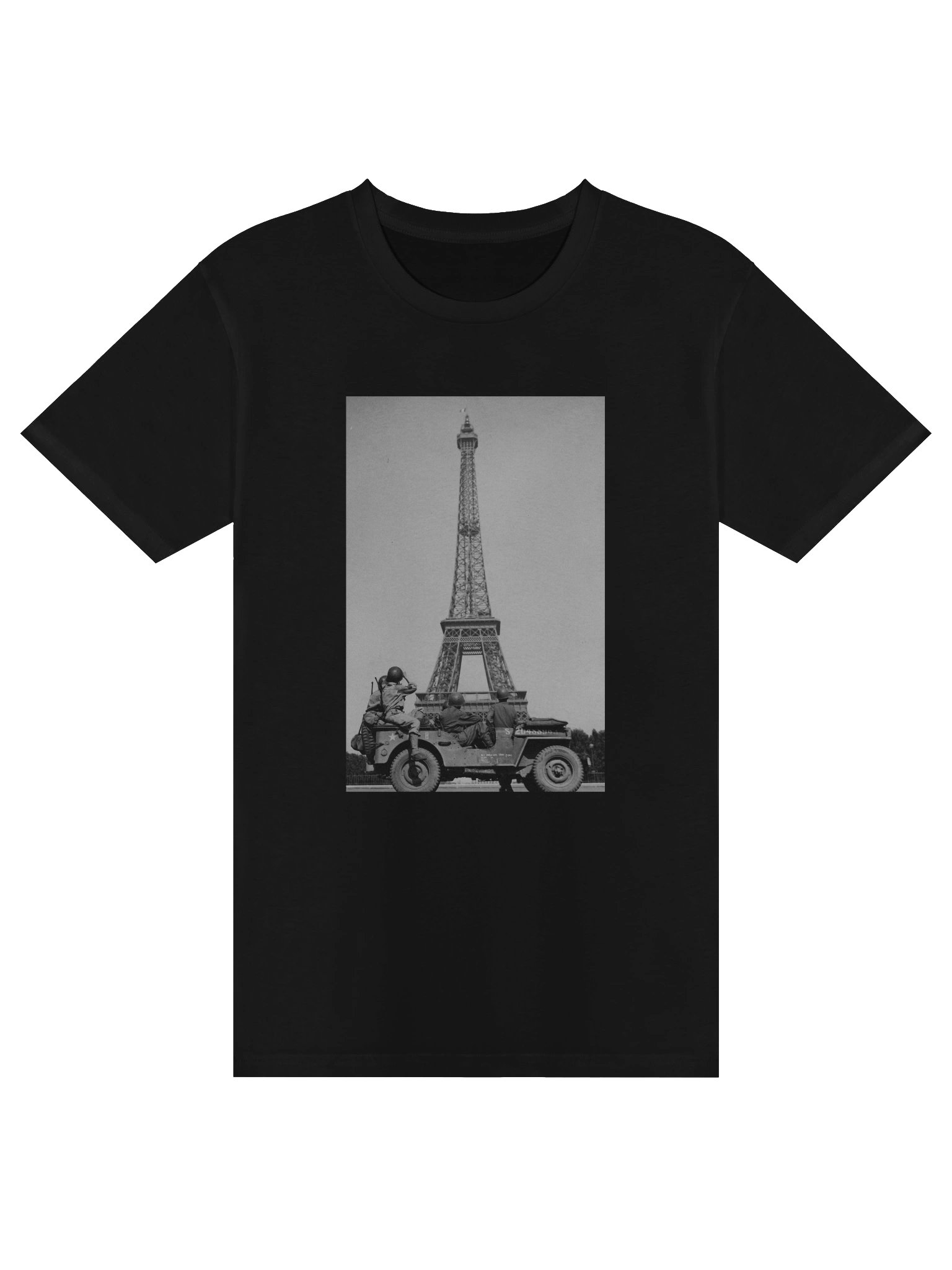 GIs at the Eiffel Tower T-Shirt product image (1)