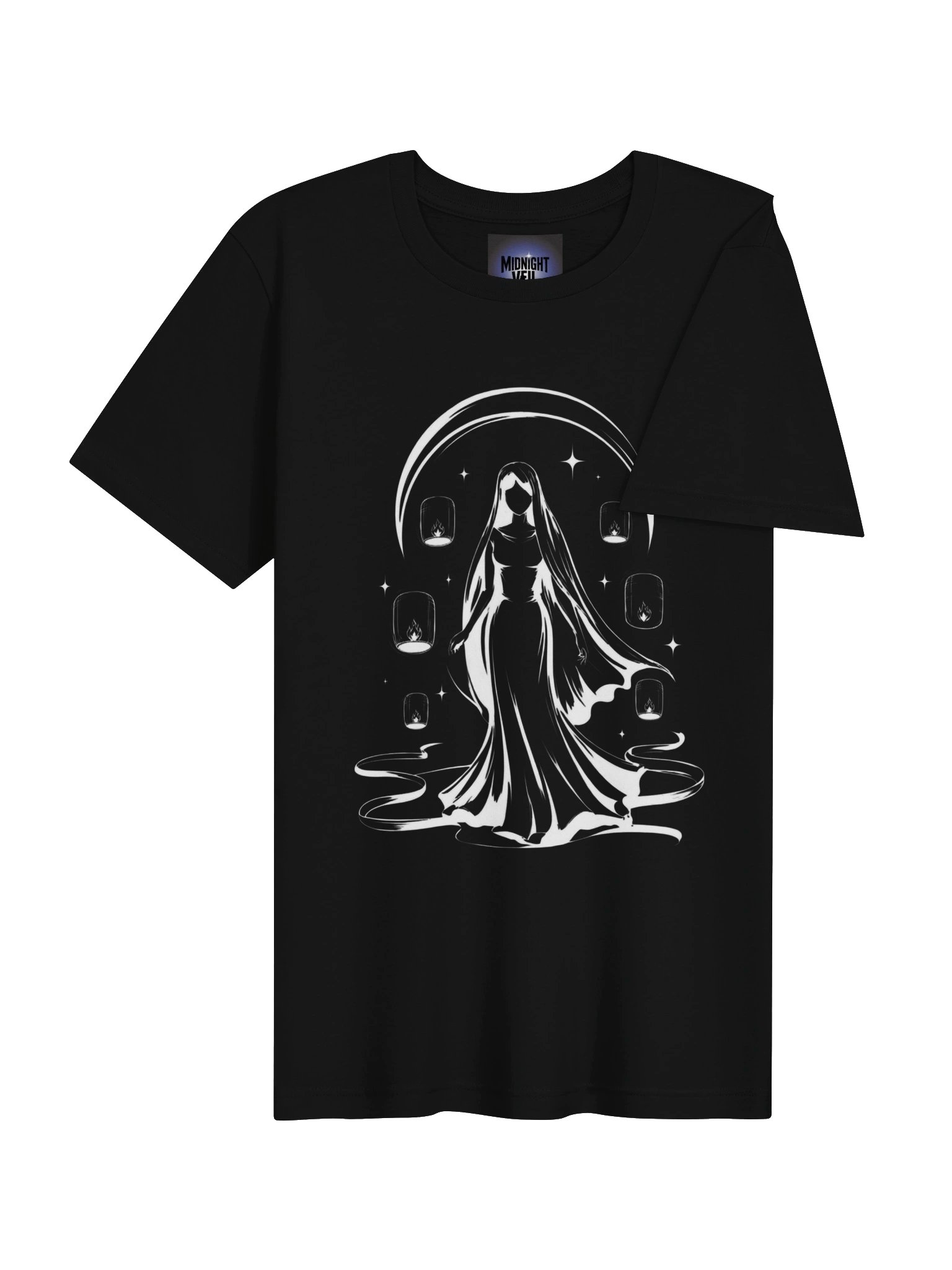 Midnight Veil Lantern Spirit T-Shirt product image (34)