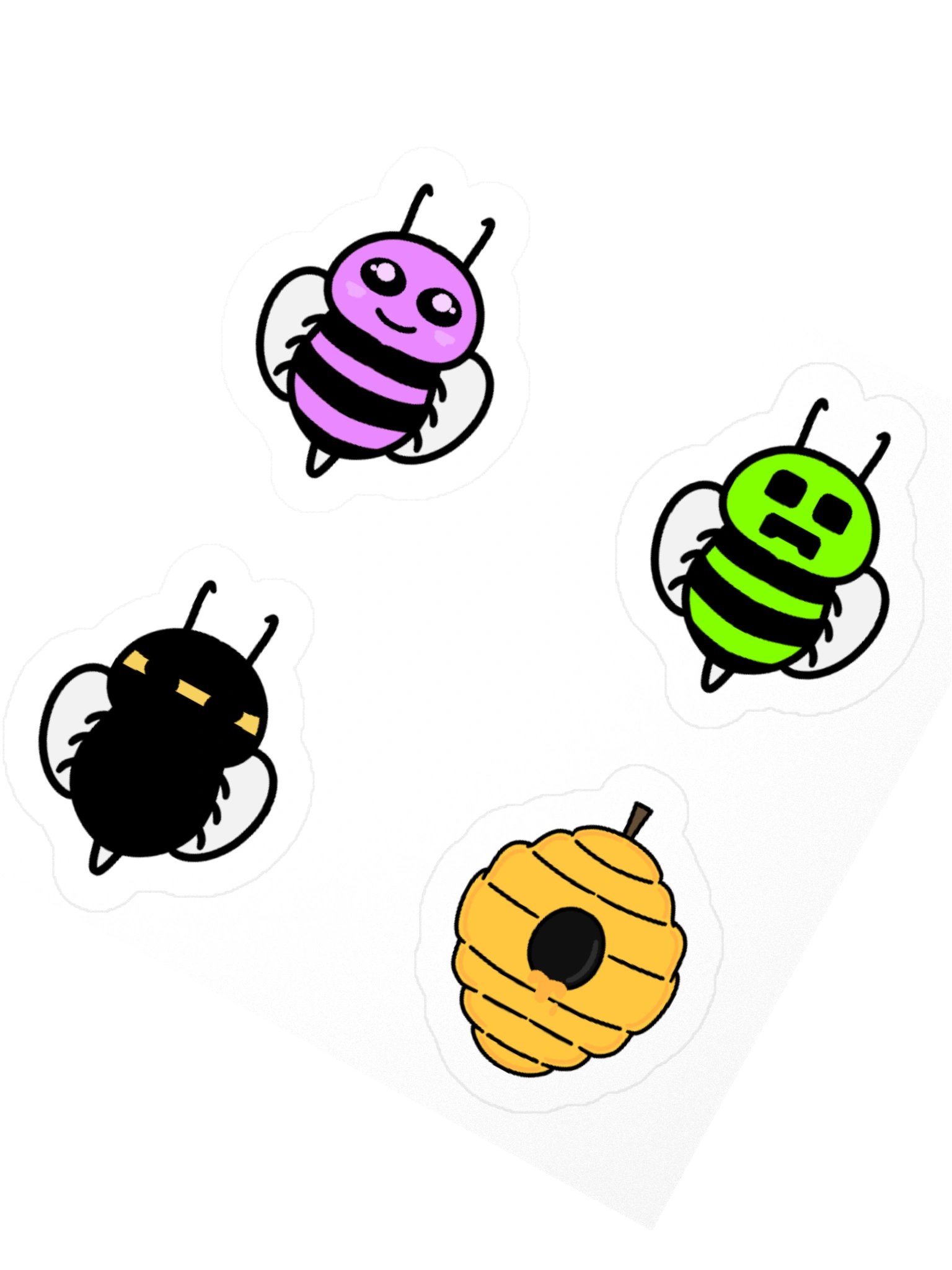 Bee Stickers (Vol. 4) product image (4)