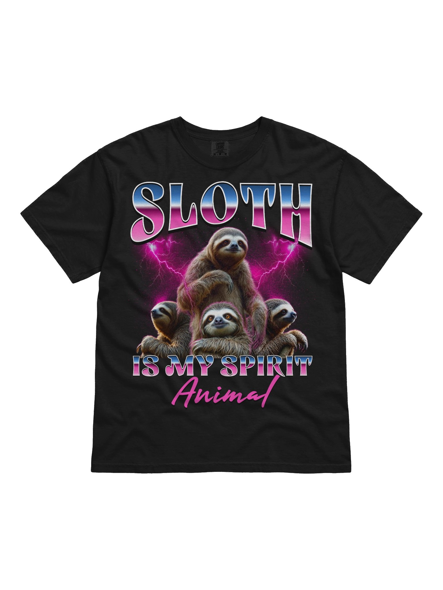 Sloth is my Spirit Animal Graphic T-Shirt product image (4)