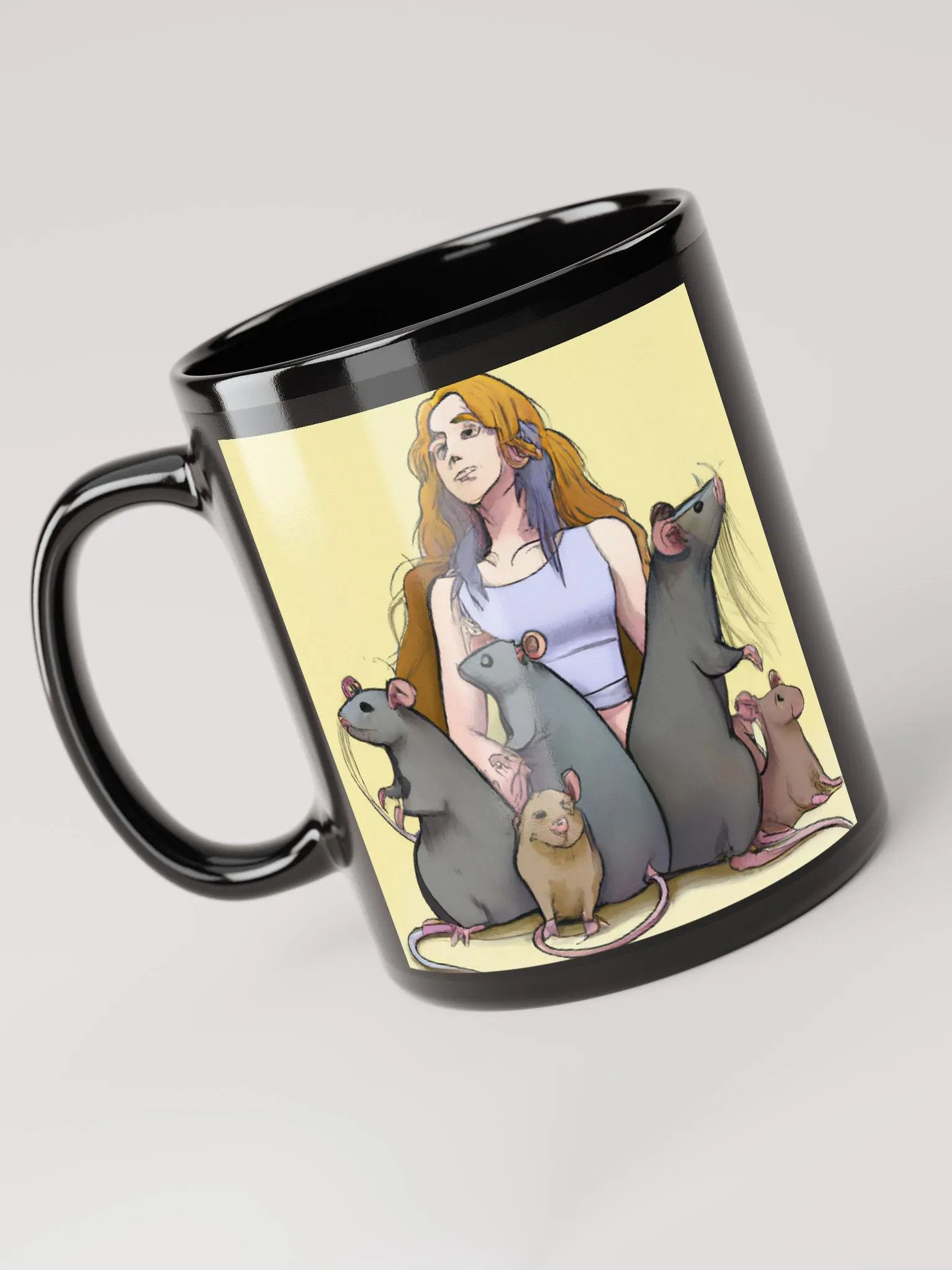 Heaven with rats mug product image (3)
