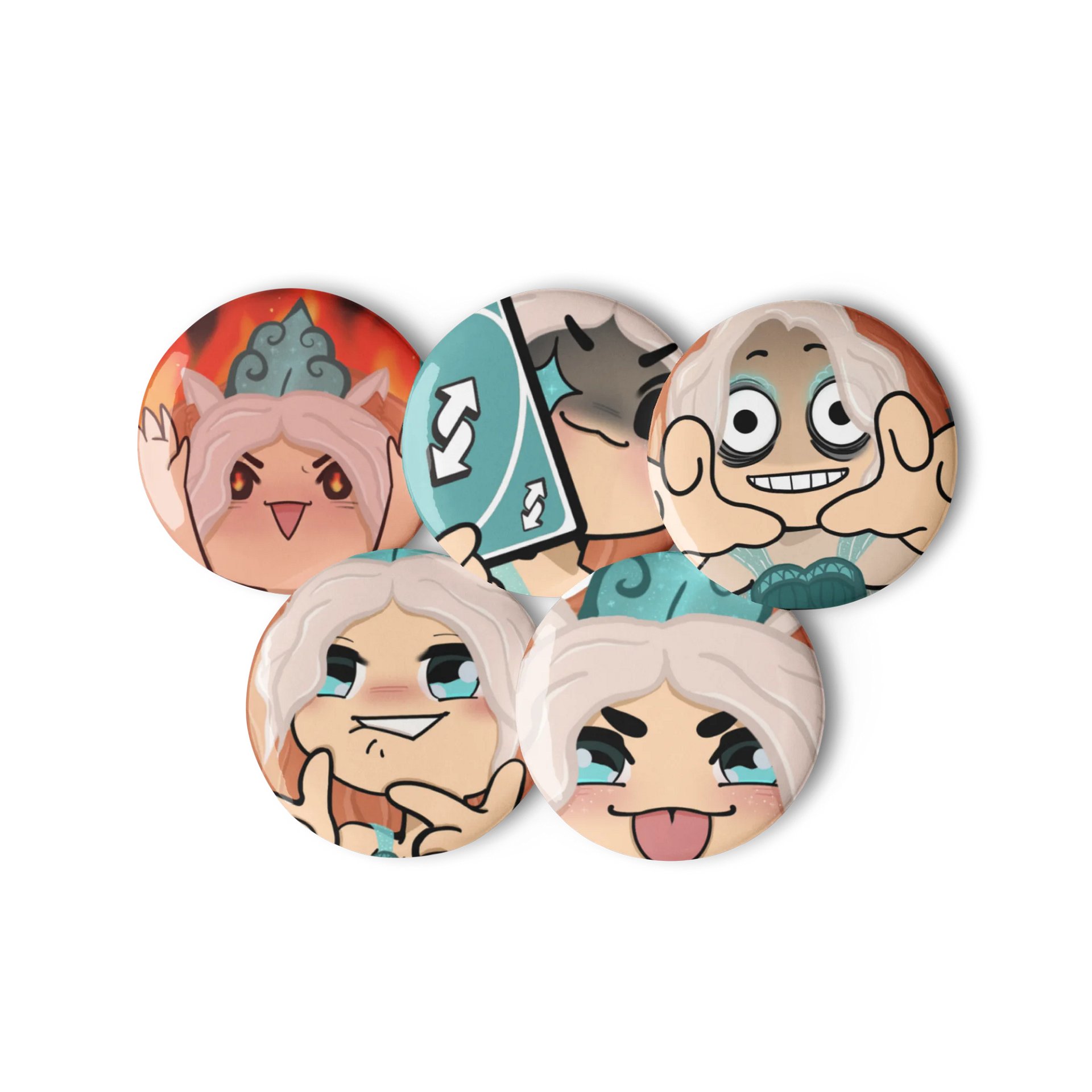 Zeda Emote Buttons product image (1)