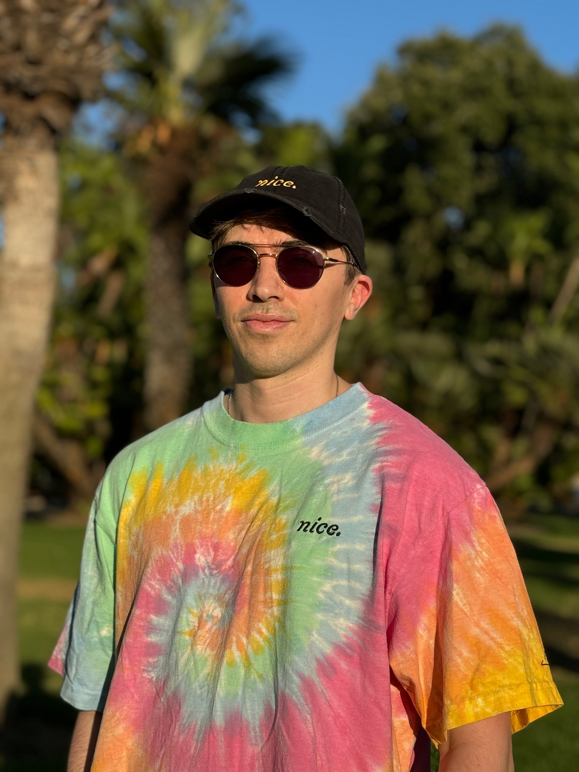 Distressed 'Nice.' Signature Dad Hat product image (9)