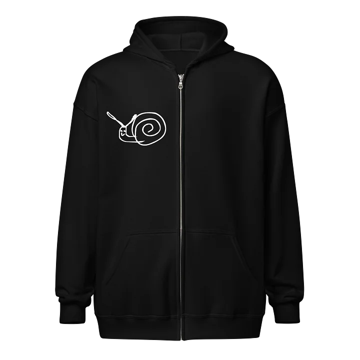 Snail Unisex Hoodie Dark color product image (7)