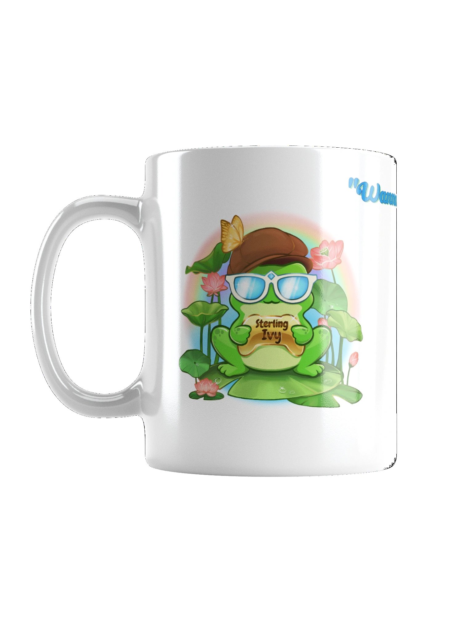Pastel Cafe Frog "Wanna Sky Code?" product image (3)