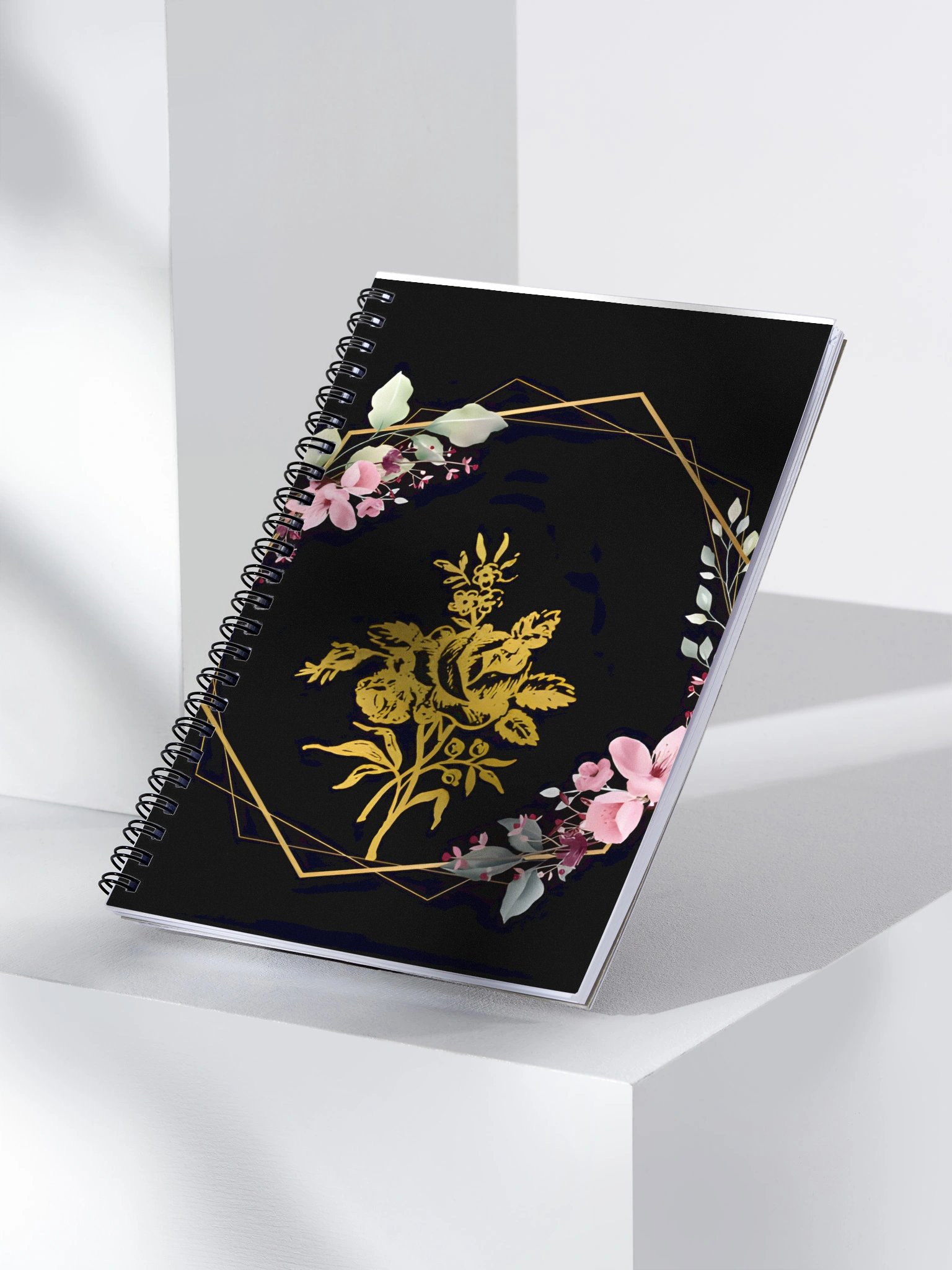 Floral Elegance Spiral Notebook product image (3)