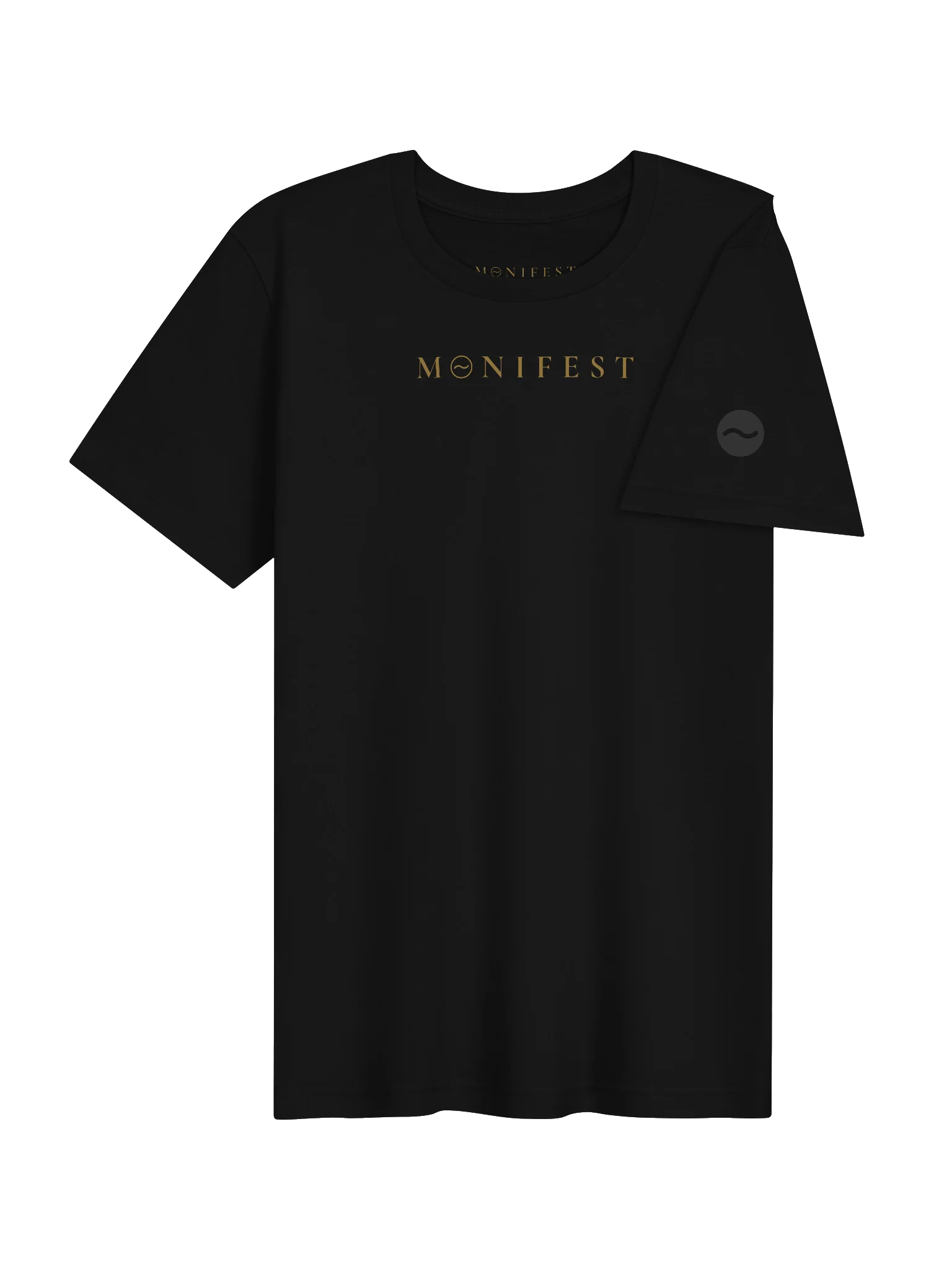 MONIFEST Gold Logo Tee — Bella+Canvas product image (20)