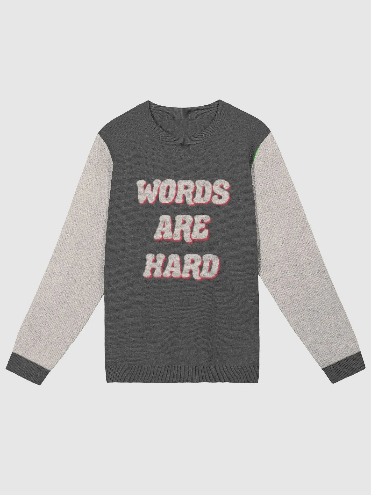 Retro Words Are Hard Sweater product image (4)