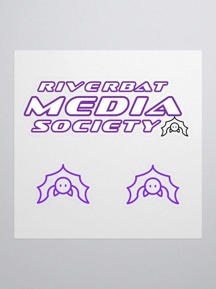 Riverbat Media Society Sticker Set product image (1)