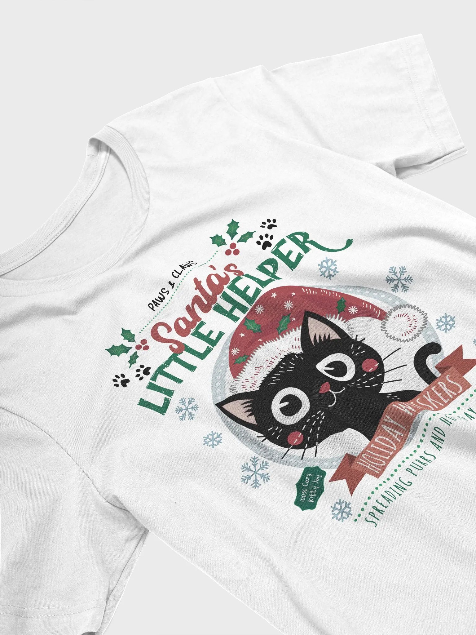 Santa's Little Helper T-Shirt -light colors product image (1)