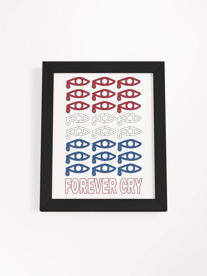 Netherlands - Forever Cry - Framed High-Quality Matte Poster product image (2)