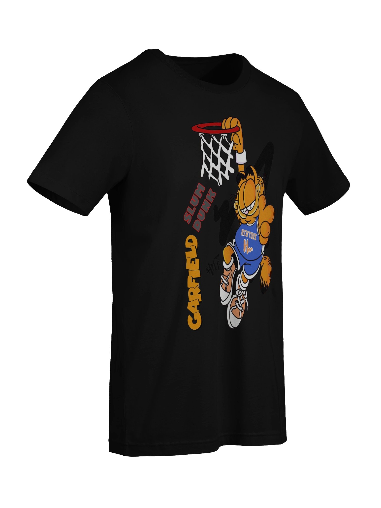 Garfield Slam Dunk Basketball T-Shirt - Unisex T-Shirt – Premium Printed T-Shirt for Everyday Casual & Streetwear product image (9)