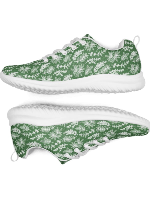 Herbs Athletic Shoes Green/White Male product image (1)