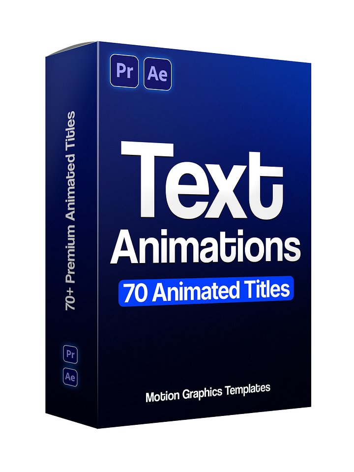 70 Clean Modern Title Animations product image (1)