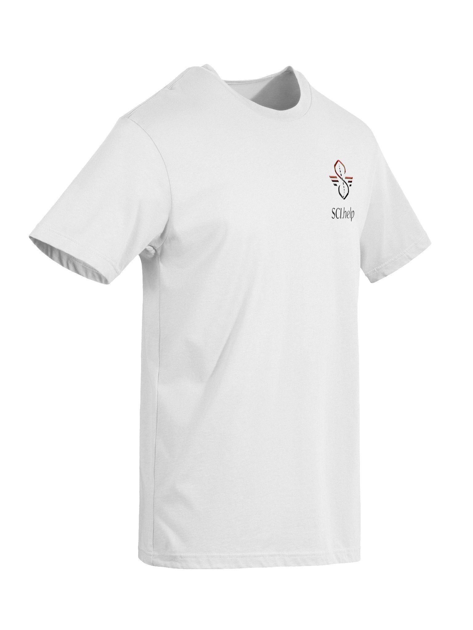 Embroidered SCI.help White Tee product image (6)