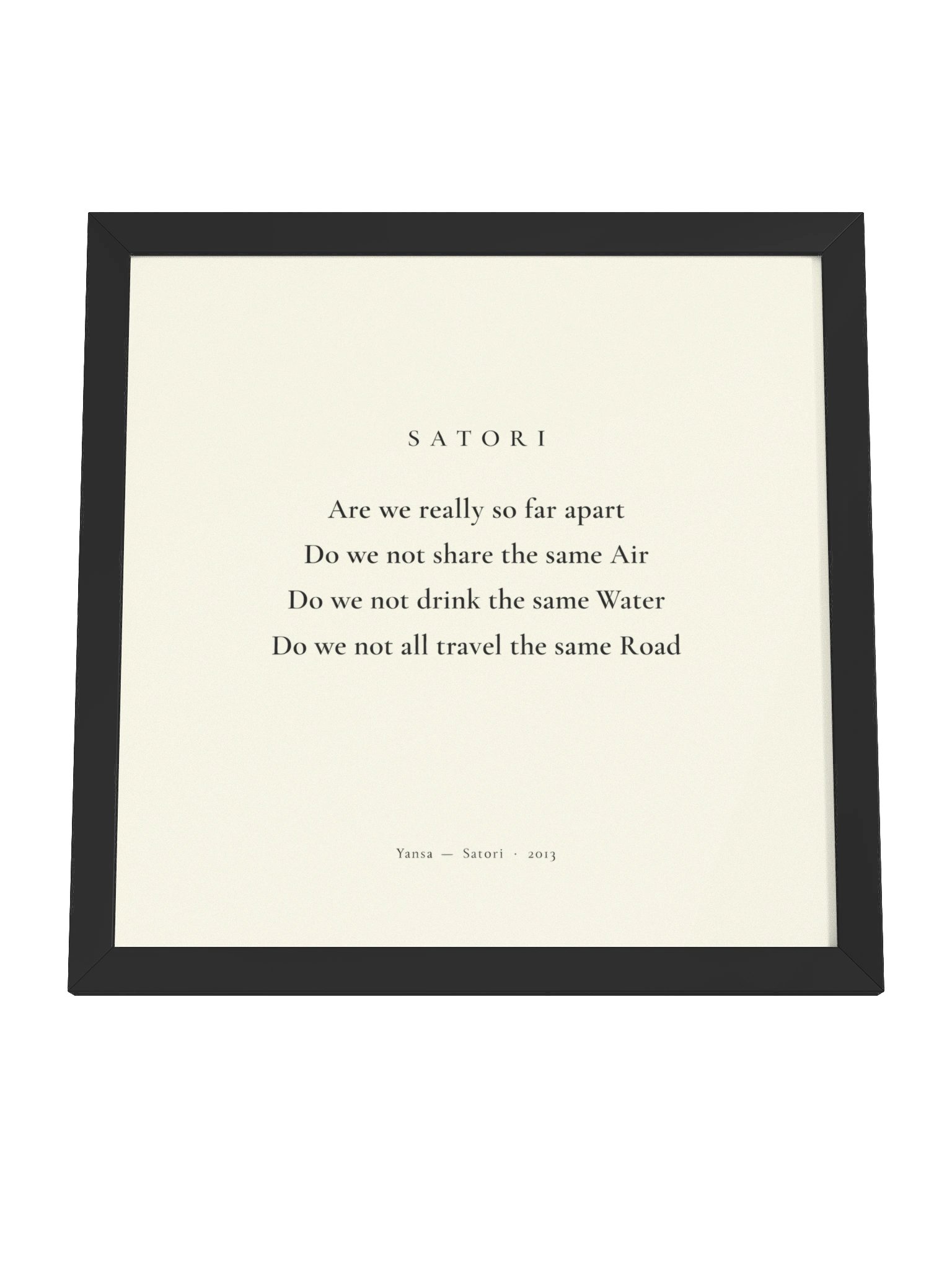 SATORI — Are We Really So Far Apart product image (4)