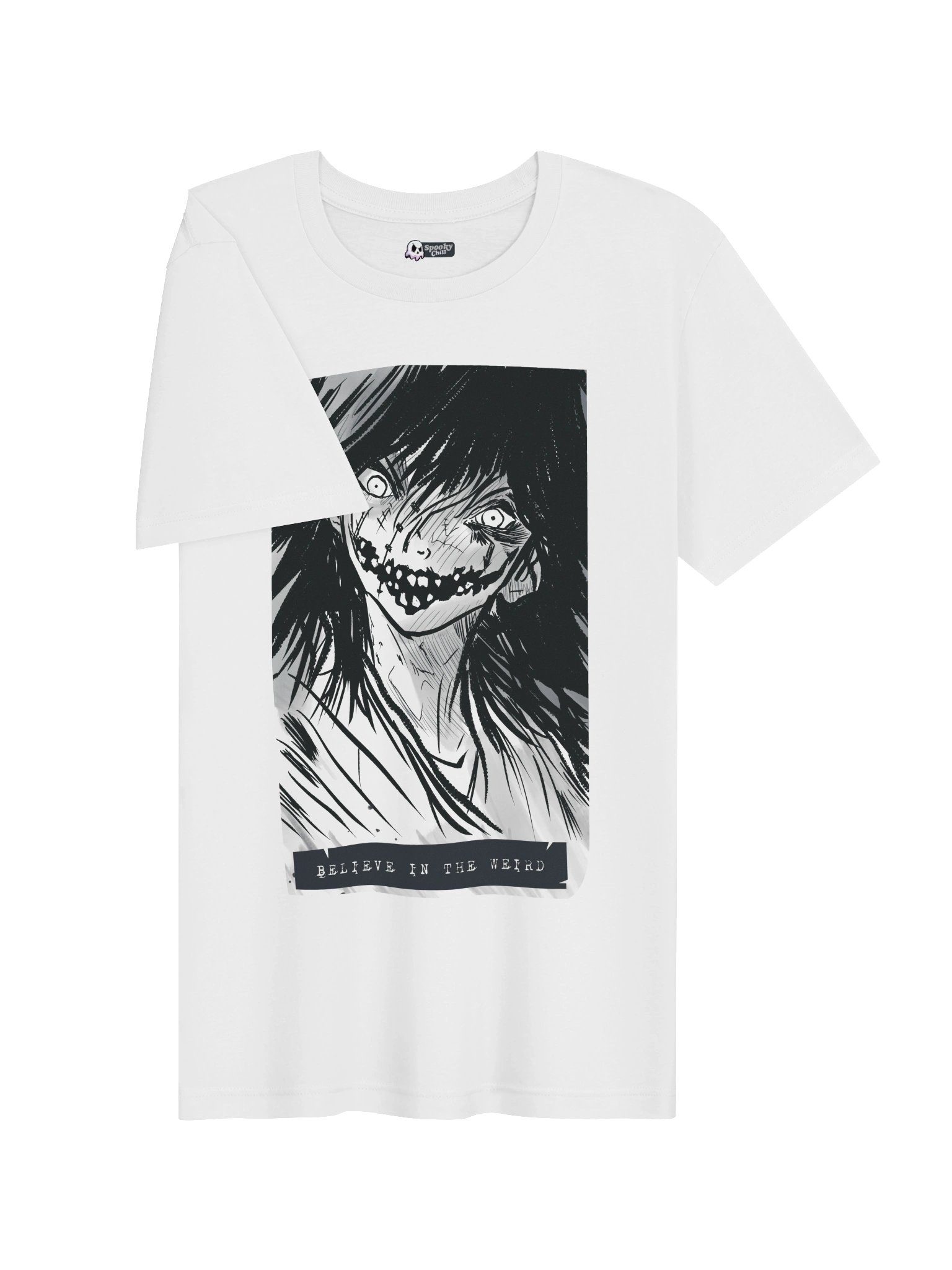 Believe in the Weird — Grinning Horror Tee product image (3)
