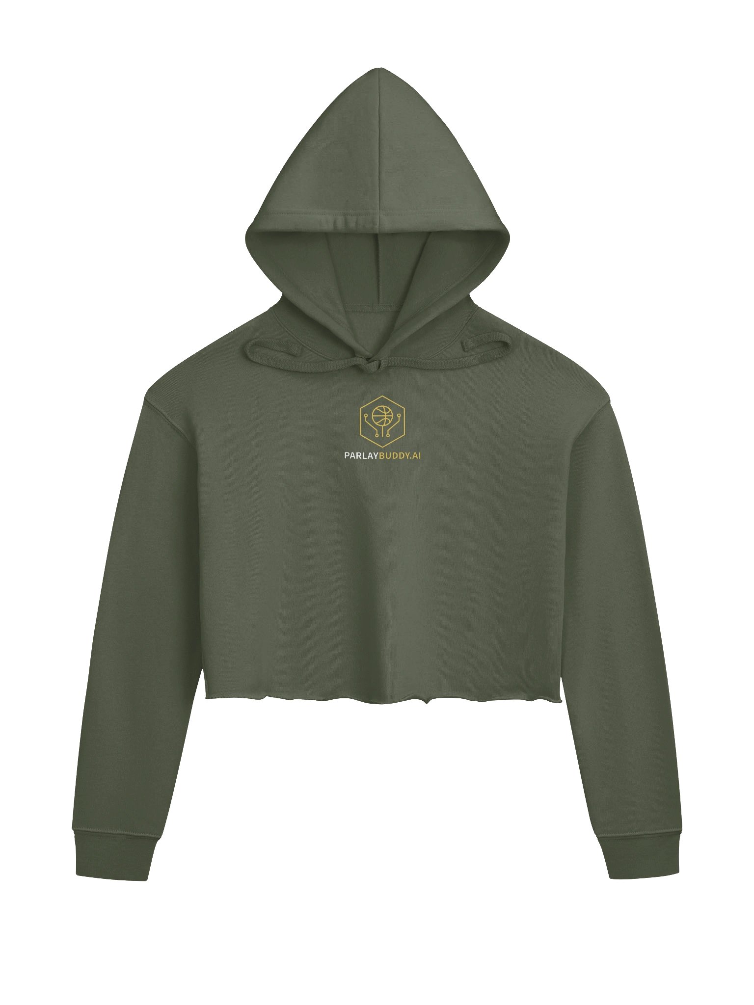 Bella+Canvas Fleece Crop Hoodie product image (1)