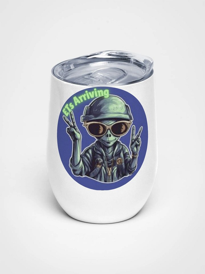 Cosmic Cheers Wine Tumbler product image (1)