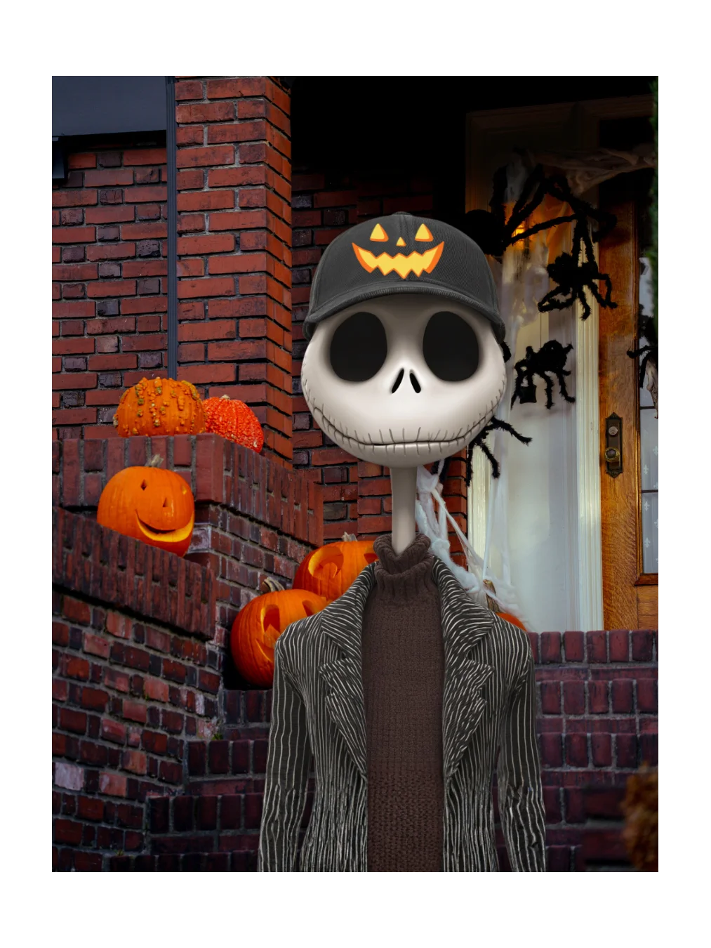 PUMPKIN FACE - EMBROIDERED HAT product image (5)