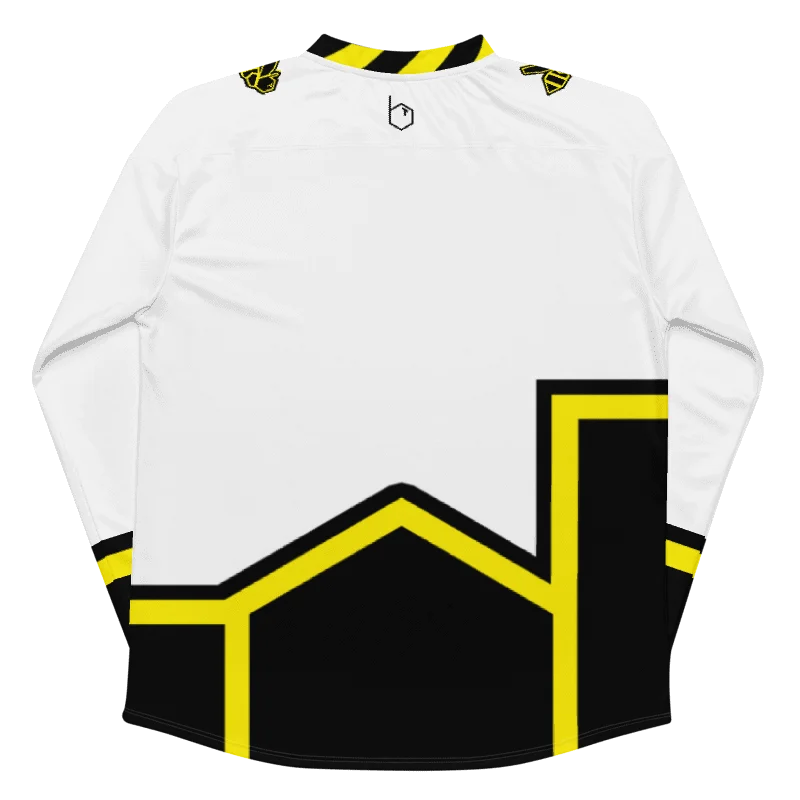 B-Team Sting Jersey - White And Black - Blank product image (4)