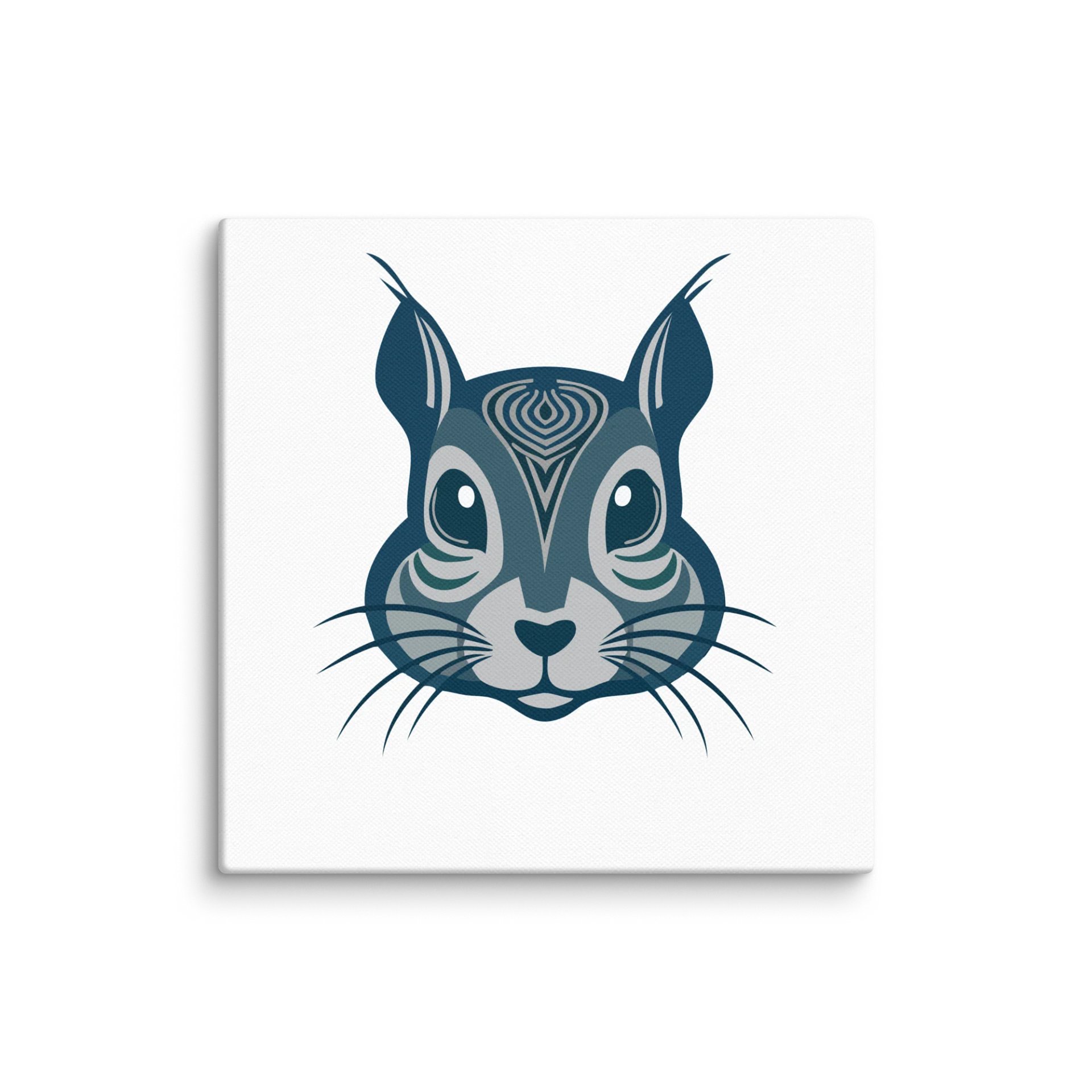 The Psychedelic Squirrel Head Canvas product image (1)