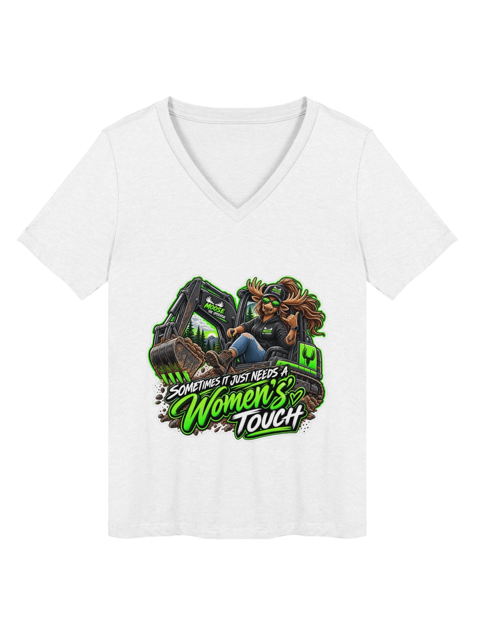 Women's Touch V-Neck Tee product image (1)
