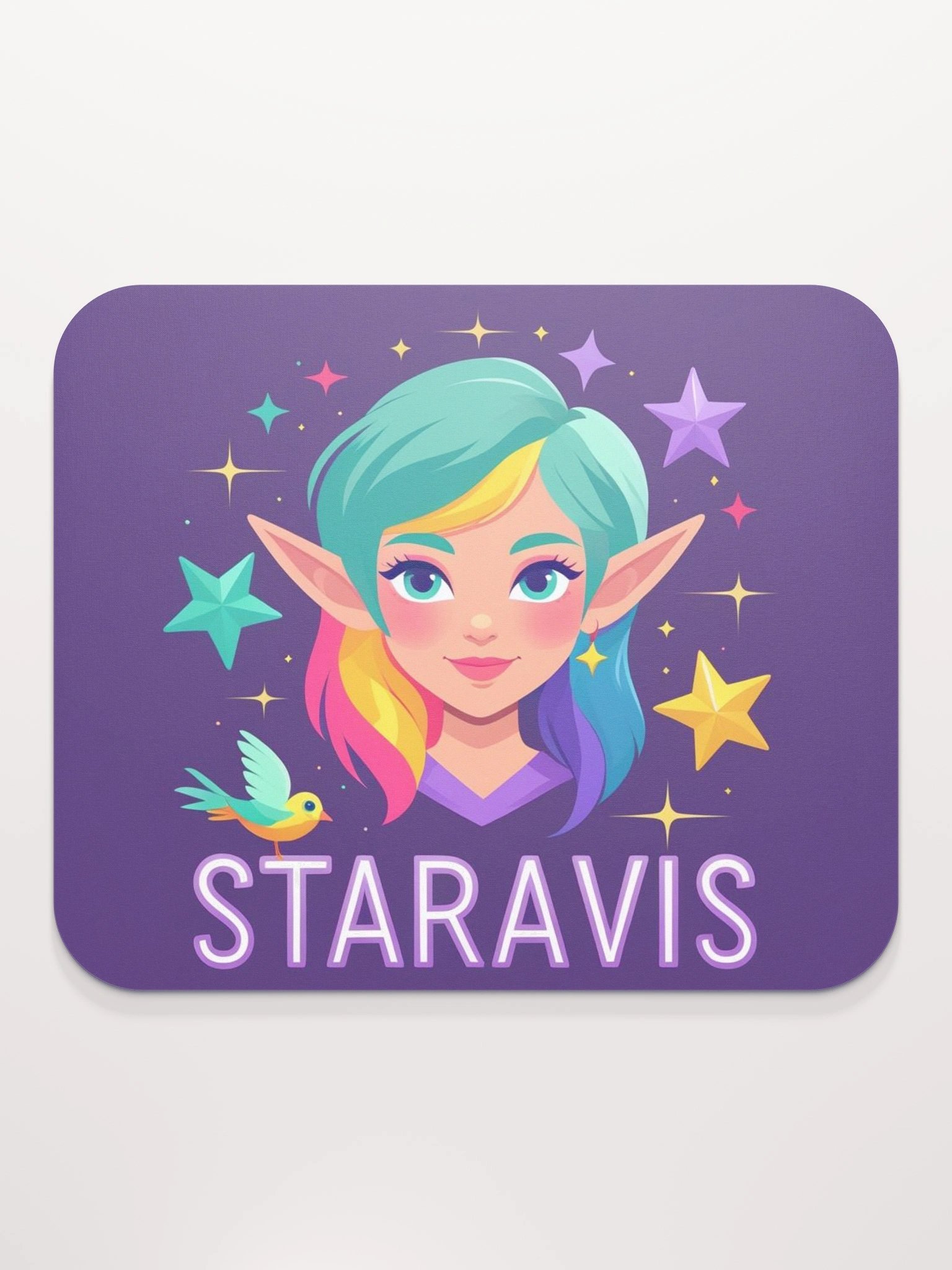 Happy Star Mouse Pad product image (2)