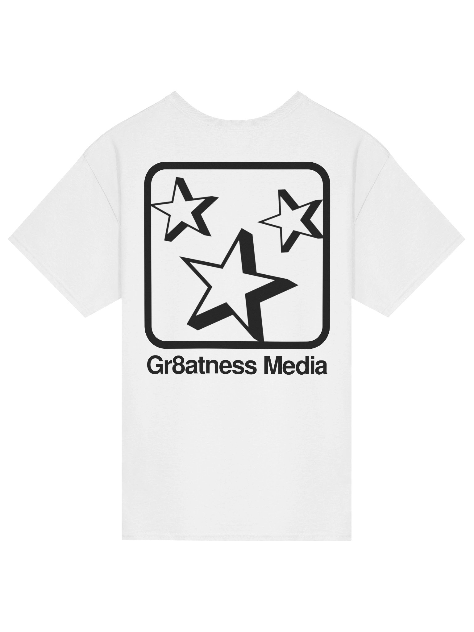 Classic Gr8atness Media™ Tee [Light Mode] product image (2)