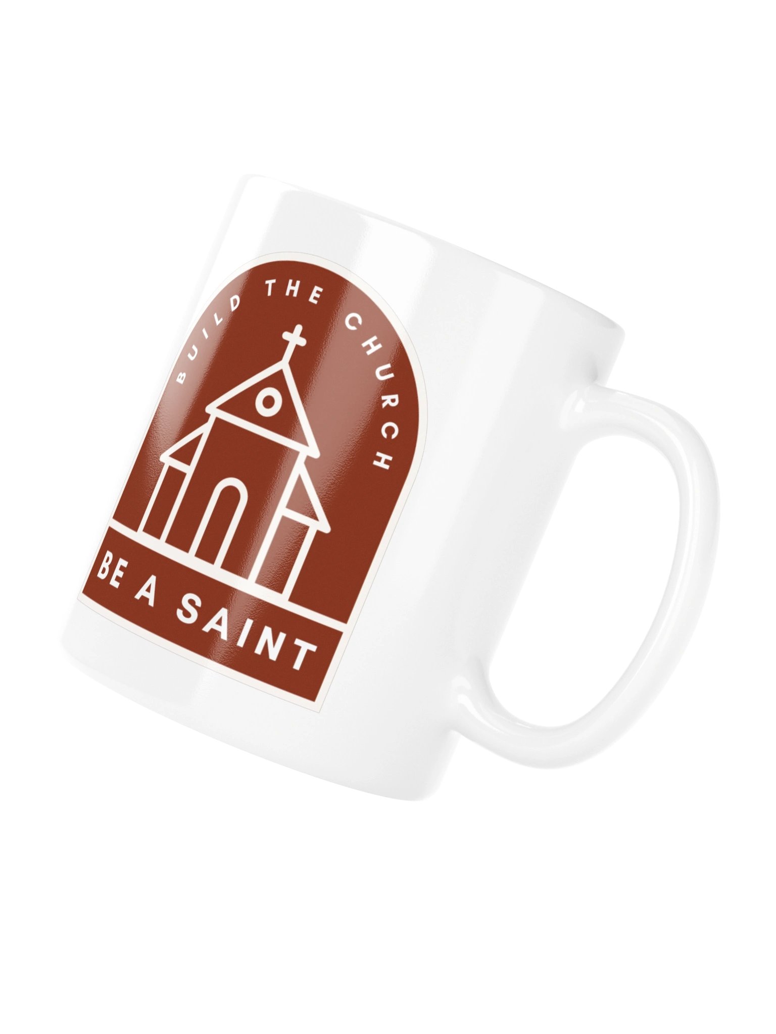 Build the Church, Be a Saint Mug (Red) product image (12)