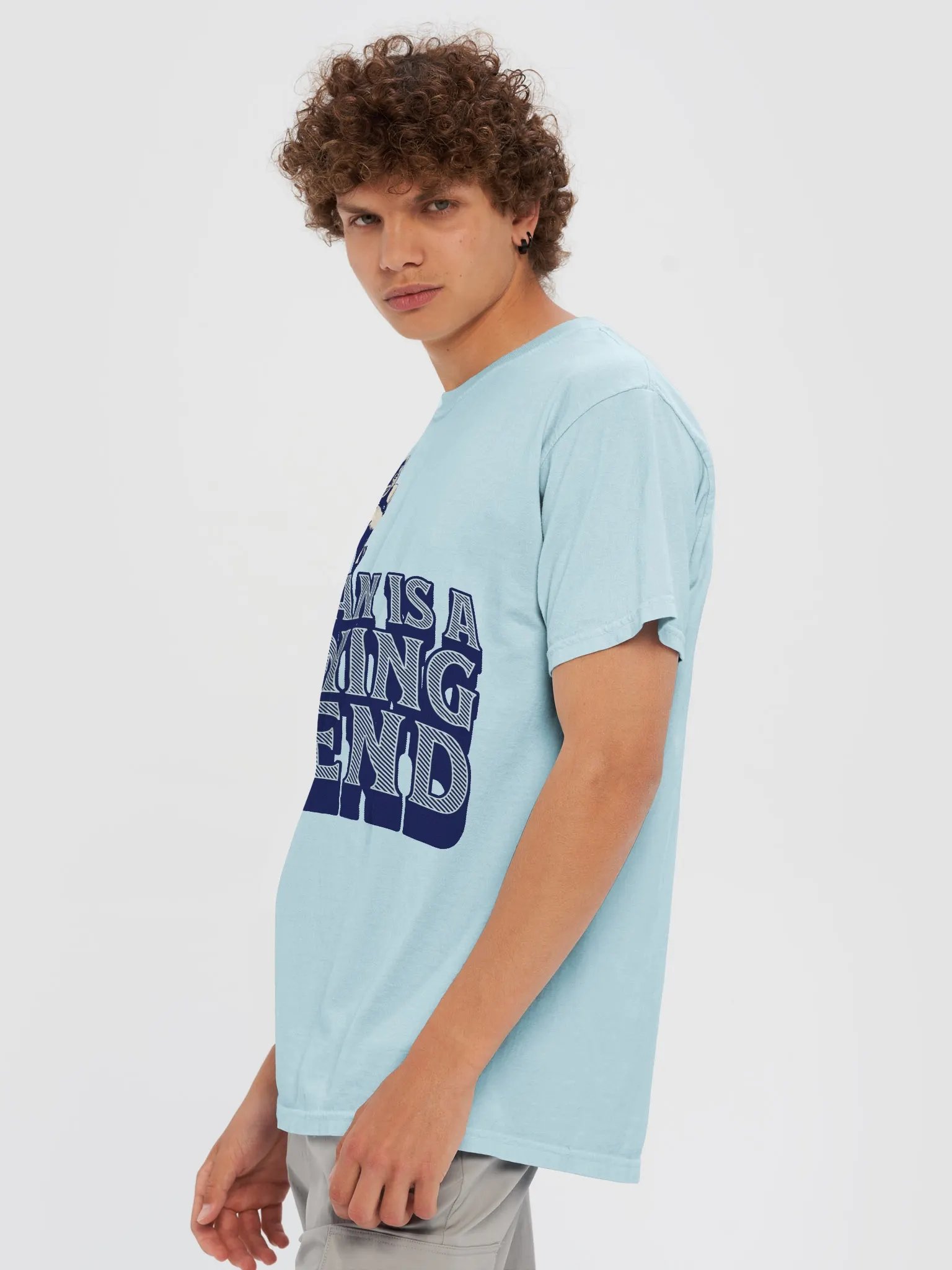 Legendary Runner Pointing Up T-Shirt product image (24)