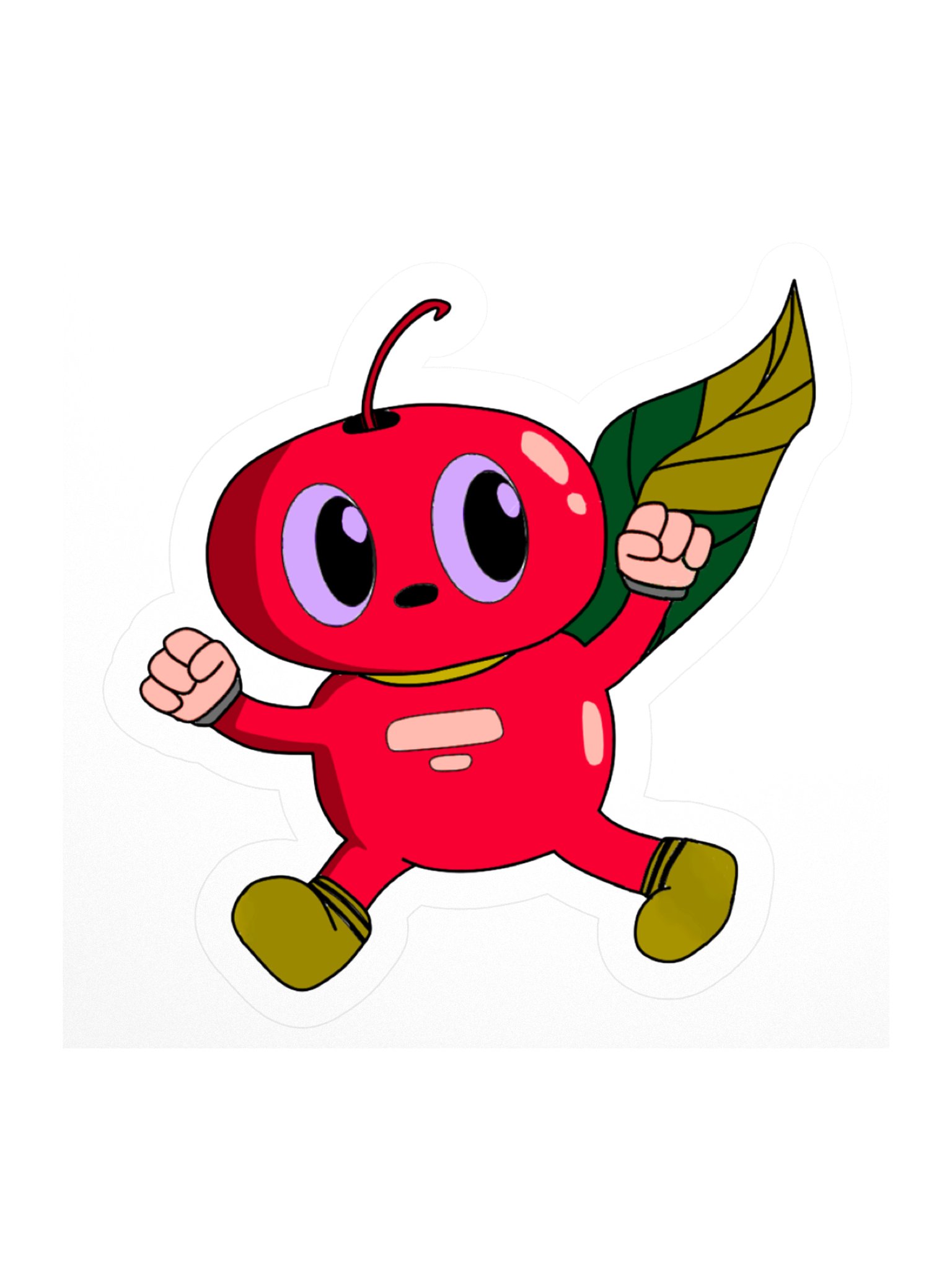Cherry Power Sticker product image (1)
