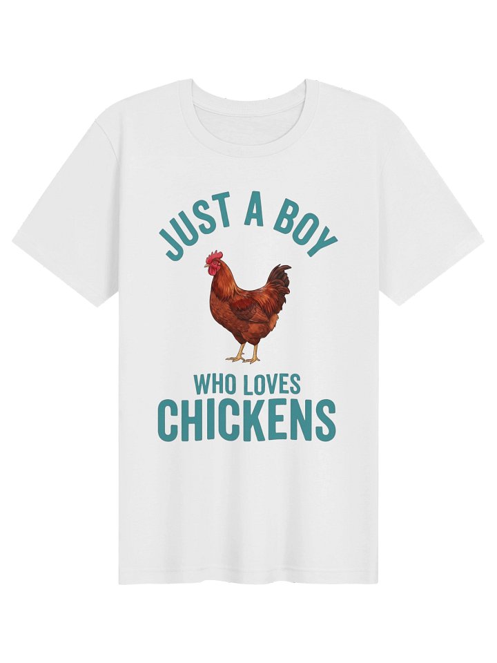 Boy Who Loves Chickens tshirt product image (11)