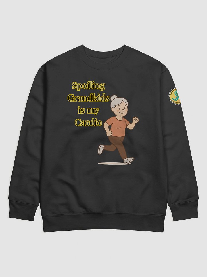 Spoiling Grandkids is my Cardio (Female) Cotton Heritage Premium Sweatshirt product image (8)