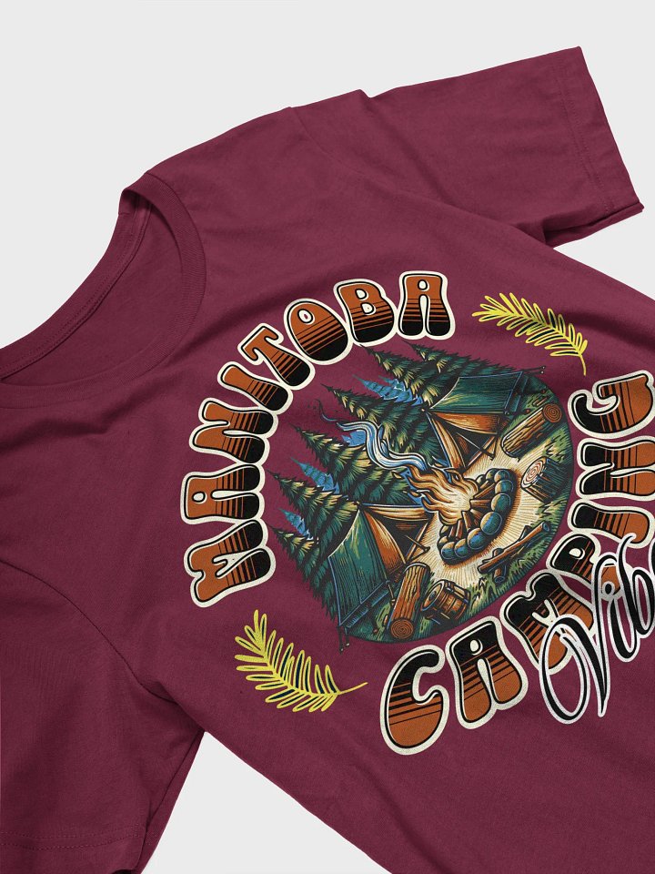Manitoba Camping Vibes T-Shirt product image (2)