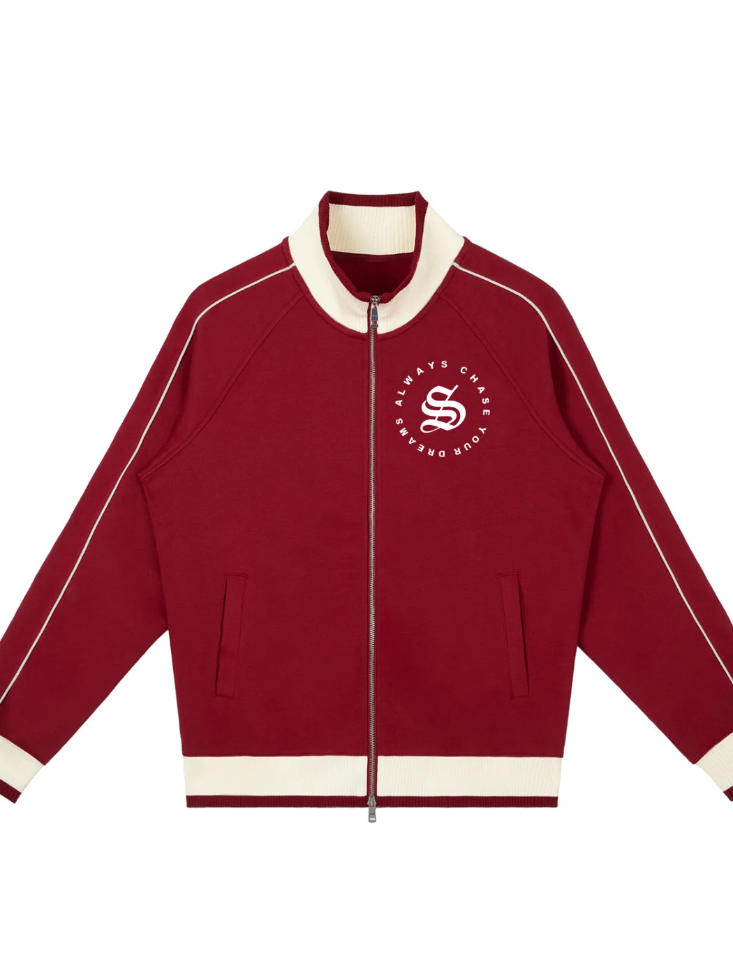 GBAH Color Block Raglan Sleeve Zip Track Jacket product image (5)